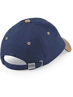 Beechfield B 57 6-panelová nízkoprofilová čiapka 53.0057 francúzska námorná modrá/taupe