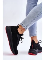 Damskie Wsuwane Sneakersy Cross Jeans LL2R4032C Czarne