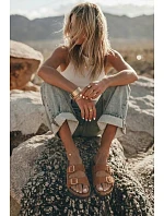 Dámske papuče s prackami Camel Brigid Dámske papuče s prackami Camel Brigid