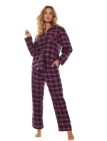 L&L 2475 Roxy dlhé/r S-XL dámske pyžamo so zipsom