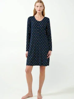 Vamp - Nočná košeľa so zlatou potlačou 21010 - Vamp