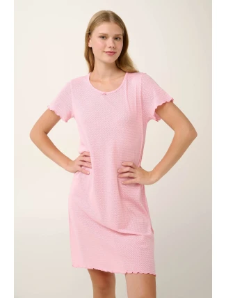 Vamp - Letná žakárová nočná košeľa 22900 - Vamp