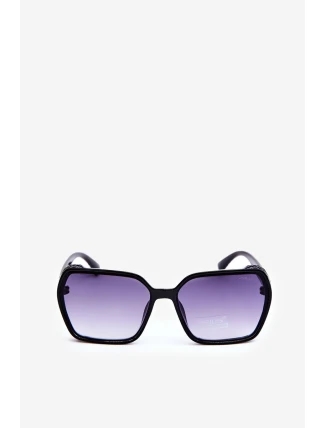 Damskie Cieniowane Okulary Przeciwsłoneczne UV400 Czarne