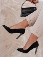 Dámske podpätky LUWINA black FashionStreet ZY0727