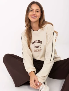 Blúzka RV BL A942.62 svetlo béžová