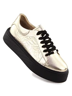 Dámske poltopánky W PAW546B black and gold - Filippo Dámske poltopánky W PAW546B black and gold - Filippo