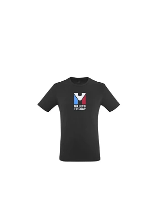 Pánske tričko MILLET Chamonix Tri Ts Ss M, čierne Pánske tričko MILLET Chamonix Tri Ts Ss M, čierne