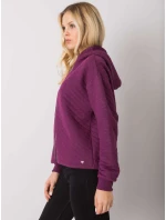 Dámska mikina RV BL 7449.66 tmavo fialová