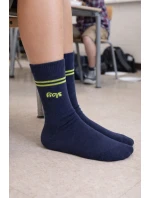 Chlapčenské vzorované ponožky 11-15 rokov U44.P01