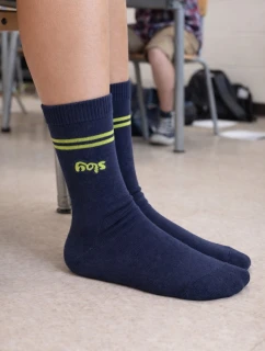 Chlapčenské vzorované ponožky 11-15 rokov U44.P01