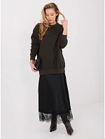 Dámska bavlnená základná mikina Goodlookin Dark Brown (A1047) Dámska bavlnená základná mikina Goodlookin Dark Brown (A1047)