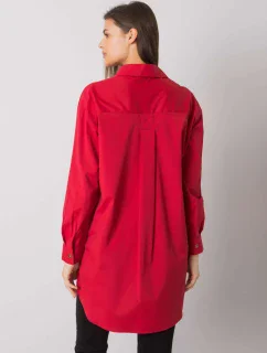 Košeľa EM KS 005.34 tmavo červená