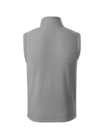 Exit fleecová vesta unisex svetlo šedá