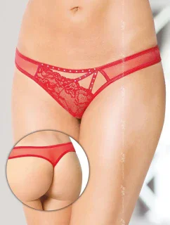 Dámske tangá 2441 red - SOFTLINE COLLECTION