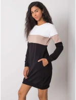 Šaty RV SK 5869.04 bielo-čierne Šaty RV SK 5869.04 bielo-čierne