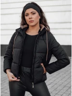 Dámska zimná páperová bunda NORDPUFF s kapucňou čierna FashionStreet TY4617 Dámska zimná páperová bunda NORDPUFF s kapucňou čierna FashionStreet TY4617