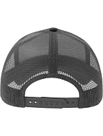Atlantis Headwear Rapper Cotton-S 5-panelová truckerová čiapka 33.0260 čierna/tmavošedá