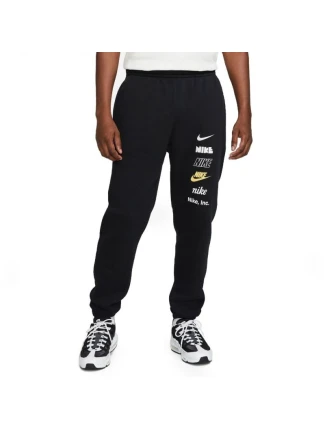 Pánske nohavice Nike Club BB CF Pant Mlogo DX0795-010 Pánske nohavice Nike Club BB CF Pant Mlogo DX0795-010