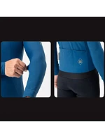 Rockbros YDWT020 Cyklistická bunda Diamond jeseň/zima veľkosť XL - modrá