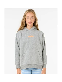 Mikina RIP CURL Island Bliss Hood – dievčenská, sivá