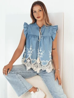 Dámska blúzka FATRELA modrá FashionStreet RY2452