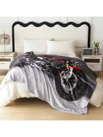 Bavlnená deka Cotton World Touch Animal, Motor 160x200