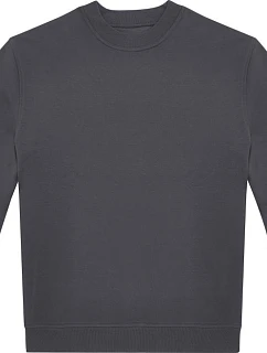 B&C ID.222 Crew Unisex mikina 01.I222 tmavošedá