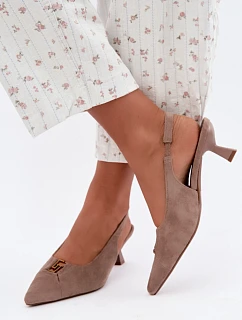 Lodičky na podpätku, model 230722 Step in style