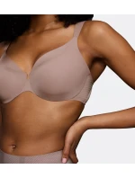 Dámska podprsenka BMU Illusion Curve Bra W01 - BROWN - svetlohnedá 00ZE - TRIUMPH Dámska podprsenka BMU Illusion Curve Bra W01 - BROWN - svetlohnedá 00ZE - TRIUMPH