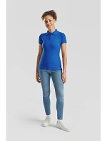 Fruit of the Loom Lady-Fit 65/35 Polo Dámske piqué polo 16.3212 burgundská červená Fruit of the Loom Lady-Fit 65/35 Polo Dámske piqué polo 16.3212 burgundská červená