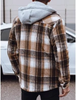 FashionStreet béžová pánska bunda s kapucňou TX4960