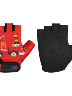 Cyklistické rukavice Spokey Fun RD Jr S SPK-941126