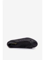 Skórzane Baleriny Damskie Maciejka P6800-01 Czarne Skórzane Baleriny Damskie Maciejka P6800-01 Czarne
