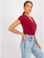 Tričko RV TS 4832.16P gaštanová