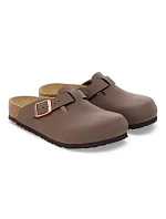 Birkenstock dreváky BOSTON KIDS BS 1030809 MOCCA (úzka šírka) detské