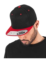 Flexfit 110 6-panelová čiapka „Fitted Snapback“ 55.0110 čierna Flexfit 110 6-panelová čiapka „Fitted Snapback“ 55.0110 čierna