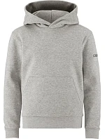 Craft Corporate Community 2.0 Hoodie Jr Detská mikina s kapucňou 81.5322 šedá melírovaná