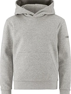 Craft Corporate Community 2.0 Hoodie Jr Detská mikina s kapucňou 81.5322 šedá melírovaná