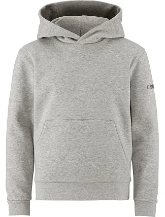 Craft Corporate Community 2.0 Hoodie Jr Detská mikina s kapucňou 81.5322 šedá melírovaná