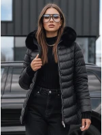 Dámska prešívaná zimná bunda LUNA black FashionStreet TY3972
