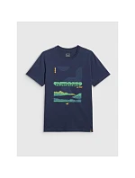 Pánske tričko s potlačou 4F 4FRAW25TTSHM3378-31S pánske