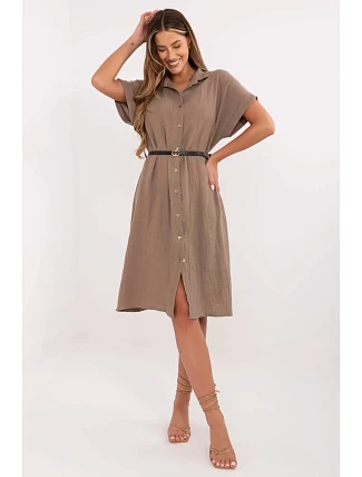 Denné šaty model 213236 Taliansko Moda Veľkoobchod so spodným prádlom, oblečením a obuvou. Dámska móda, dámske spodné prádlo, dámska obuv v Matterhorn