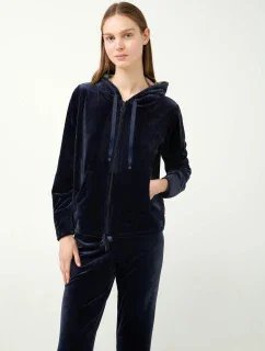 Vamp - Zamatová tepláková súprava s kapucňou 21134 - Vamp