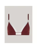 Dámska podprsenka UW0UW04750 VLP bordová - Tommy Hilfiger