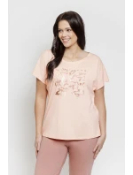 Taro 3570 Valentina pyžamo kr/r 2XL-3XL W26 Taro 3570 Valentina pyžamo kr/r 2XL-3XL W26