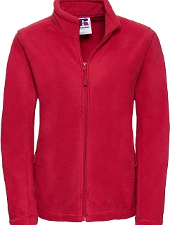 Russell Athletic 870F Dámska fleecová bunda 10.870F classic red