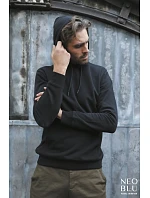 NEOBLU Nicholas Men Pánska mikina s kapucňou 24.3196 dusty green