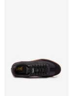 Sneakersy Męskie LEE LIAN MEN LOW 50253045 Czarne