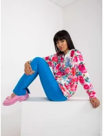 Mikina RV BL 8116.86P biela a ružová