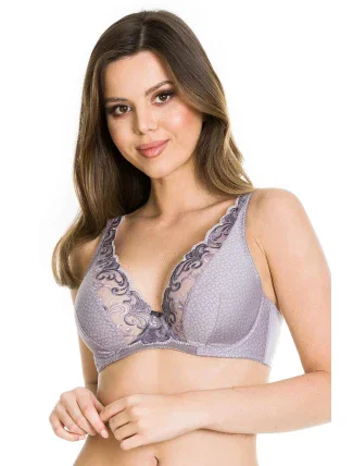 Dámska podprsenka STELLA BRALETTE 19106 Lila fialková - Mediolano